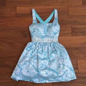 Cute Lace Homecoming Dress!!